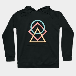 Geometric Shapes Hoodie